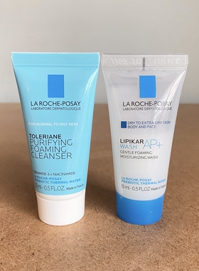 现货！美国理肤泉 特安洁面泡沫/Lipikar wash AP洗面奶 15ml小样