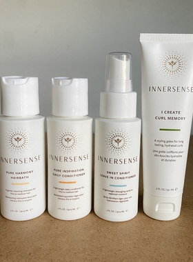现货！美国INNERSENSE 洗发水护发素免洗护发乳发膜59ml中小样