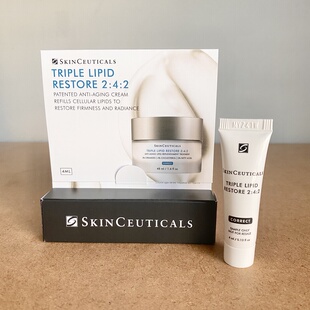 SkinCeuticals修丽可242皮脂膜修护面霜4ml小样 维稳急救敏感泛红