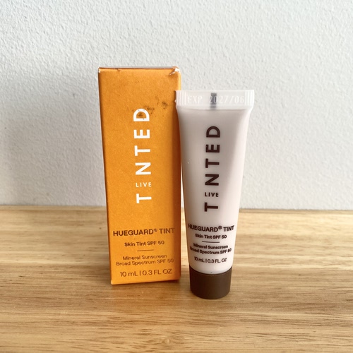 美国Live Tinted Hueguard Tint 有色广谱矿物防晒霜SPF50 10ml