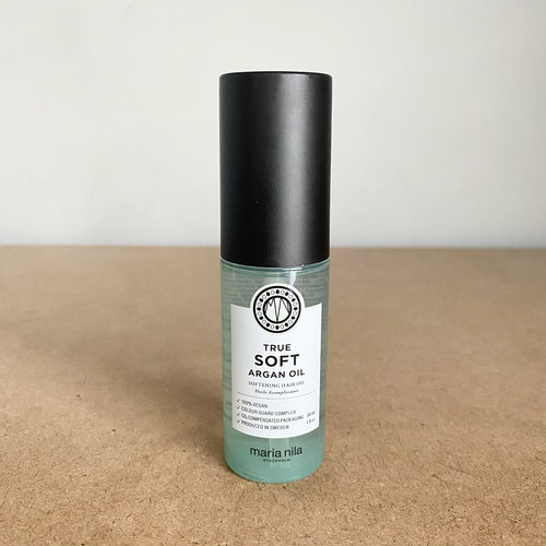 美国小众Maria Nila True Soft Argan Oil阿甘油护发油30ml无包装