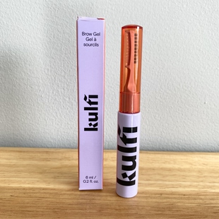 Gel 8小时超强定型粗硬眉6ml Beauty透明眉胶Brow 美国小众Kulfi