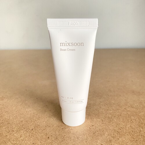 现货美版mixsoon大豆面霜15ml 补水保湿填充皱纹弹力胶原蛋白去皱