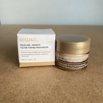 Biossance紧致面霜金罐Growth Factor年轻弹力润肤霜平滑5ml小样