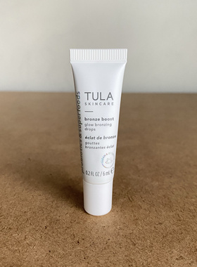 小麦色涂出来~美国TULA图拉 美黑提亮补光精华6ml小样 古铜肤