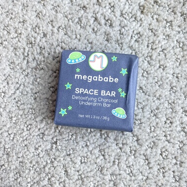现货！美国Megababe 竹炭腋下去臭去味木炭皂36g小样