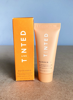 美国Live tinted 3合1 矿物防晒霜妆前保湿面霜15ml小样 spf30