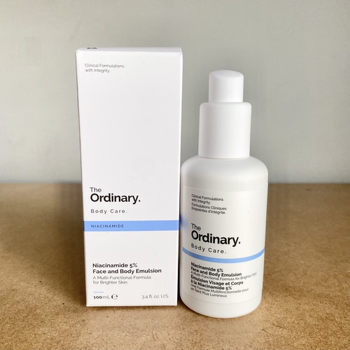 现！美国The Ordinary 5%烟酰胺亮肤柔滑面部身体多用精华乳100ml