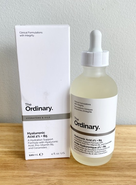 The Ordinary玻尿酸Hyaluronic Acid 2%+B5透明质酸精华120ml30ml