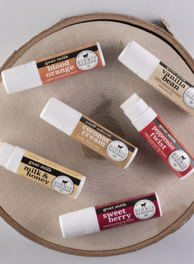 美国Dionis goat milk山羊奶滋润唇/唇膜 保湿修复8g 孕妇可用