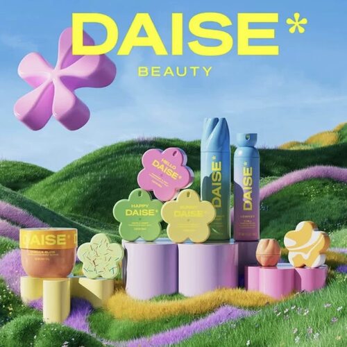 美国Daise beauty香氛身体花朵喷雾100ml Hello/Happy/Sunny/唇膏
