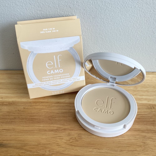 美国ELF Camo Powder Foundation白壳粉饼无暇底妆粉饼含隔离成分