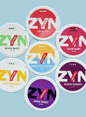 ZYN欧版瑞典平替snus口含袋果味薄荷男女上班犯困可用飞机高铁带