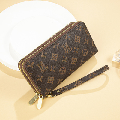 Yy包包女款爆款女包钱包大容量女士包双层拉链手机包手拿包时尚