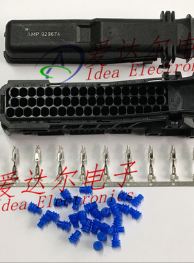 929672-1 泰科/安普 TE/AMP 55P连接器外壳 护套 进口原装 整套