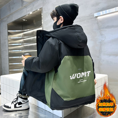 男童冬装外套儿童洋气三合一