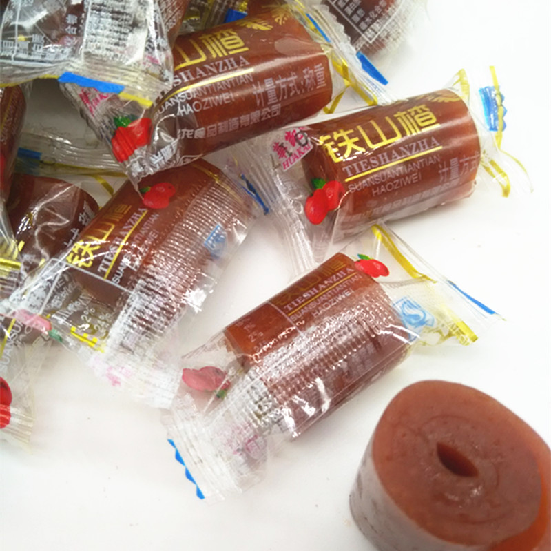 山楂制品 散装山楂卷1000克 果丹皮 京卷 铁山楂蜜饯果脯零食