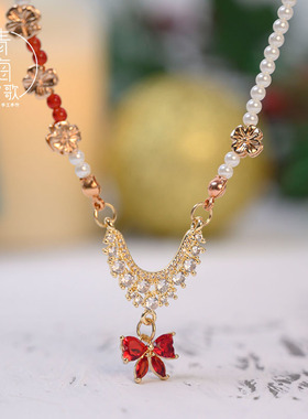 白雪华梦公主公主裙小豆蔻配饰