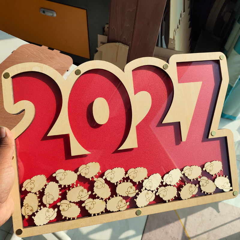 2027创意立体毕业活动会议年会生日尾牙商务签字板签到板册本相框