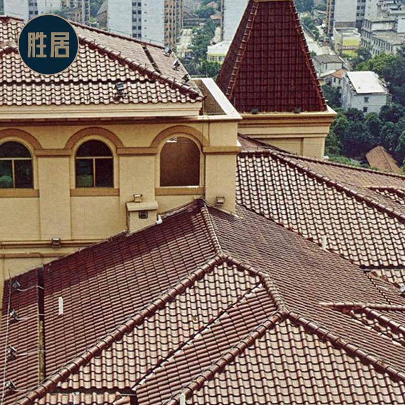 佛山西瓦屋面瓦片防水瓦中式别墅屋顶陶瓷瓦琉璃瓦s瓦31x31水泥瓦