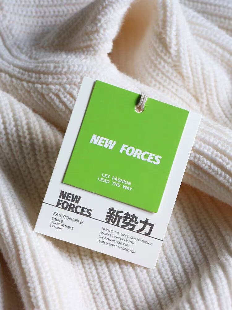 新品服装吊牌标签私人订制衣服商吊牌