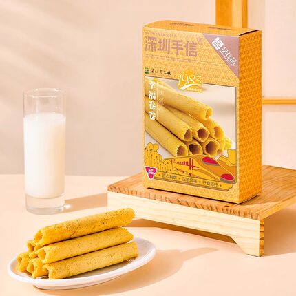 深圳手信蛋卷鸡仔饼曲奇品佳品糕点礼盒广东特产点心礼盒伴手礼