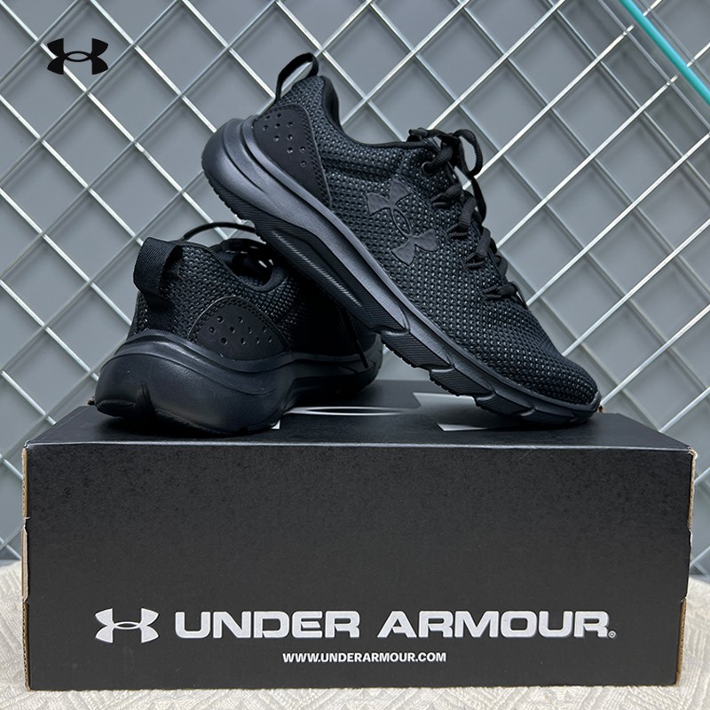 安德玛UA正品男鞋网面运动鞋跑鞋