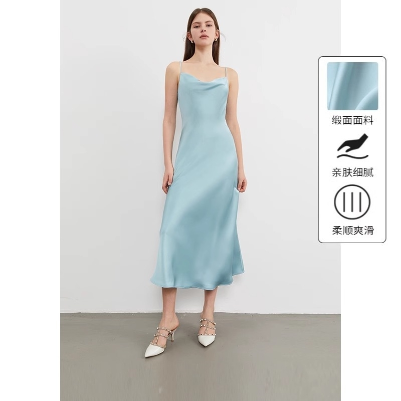 【高光缪斯系列】2025年夏季新款法式连衣裙女气质吊带裙