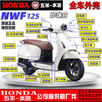 NWF125外壳F125面板大罩边条灯箱