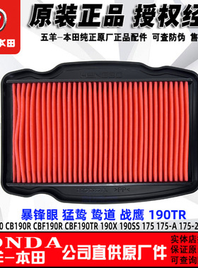五羊本田暴锋眼CB190R鸷道空滤猛鸷战鹰CBF190TR空滤器空气滤芯