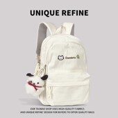 0128 新品 背包女日系小清新休闲书包初高中生护脊轻便学生双肩包