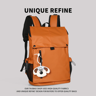 时尚百搭女大容量双肩包百搭背包