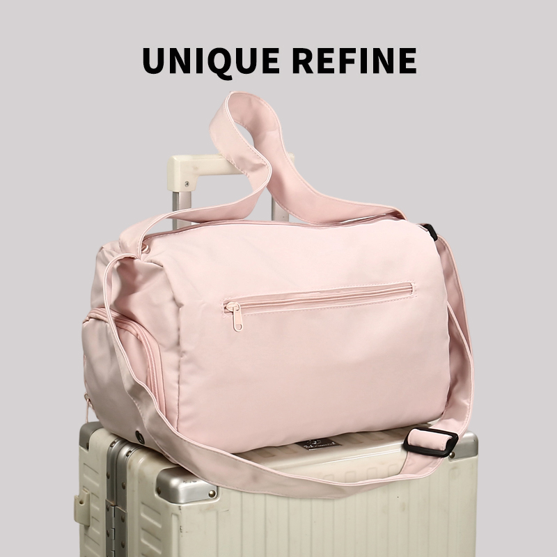 0904#新品 旅行包轻便女外出行李袋短途旅行袋干湿分离运动健身包