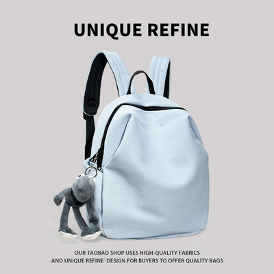 小背包女迷你通勤小书包纯色百搭