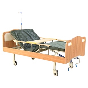 木制床头单摇护理床双摇床养老院用床医院病房病床老年人护理床