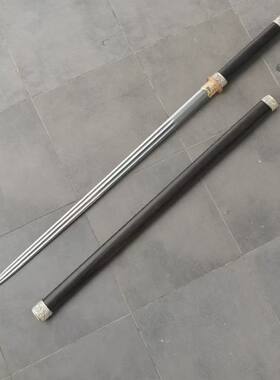 龙纹唐剑八面双槽 龙泉花纹钢折叠手工锻打非遗礼品宝剑 未开刃