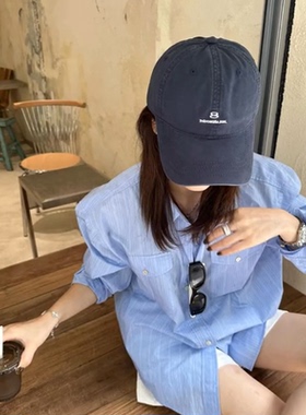 棒球帽休闲情侣显脸小鸭舌帽