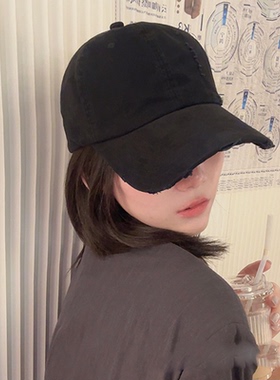 棒球帽休闲女四季显脸小鸭舌帽