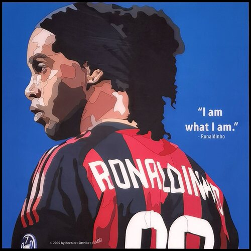 罗纳尔迪尼奥Ronaldinho挂画