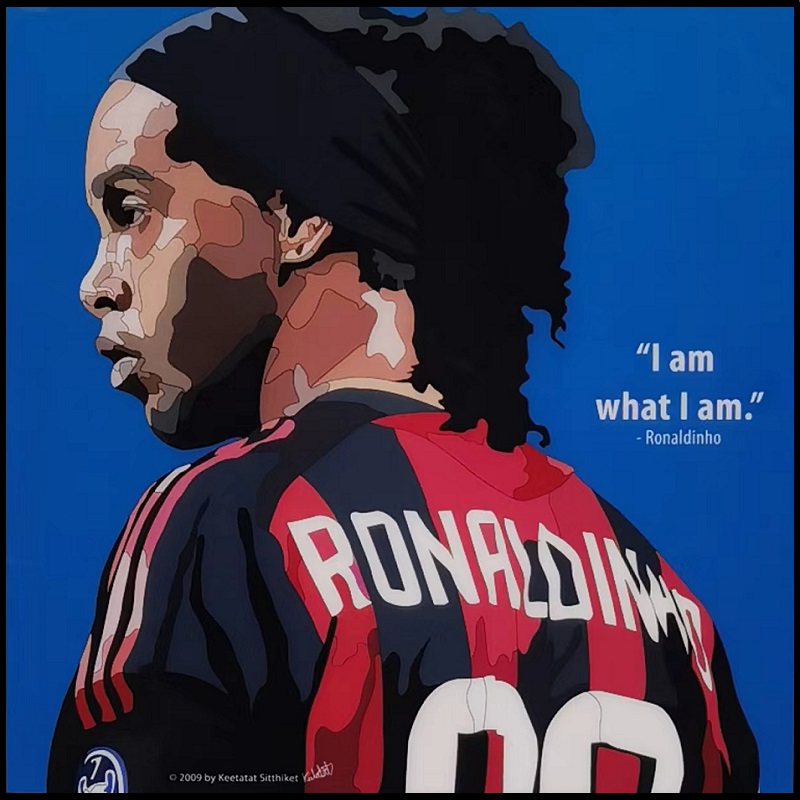 罗纳尔迪尼奥Ronaldinho挂画