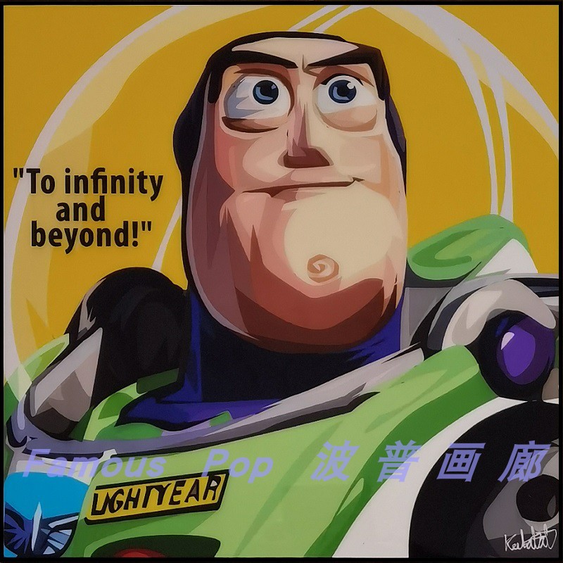 巴斯光年BuzzLightyear挂画