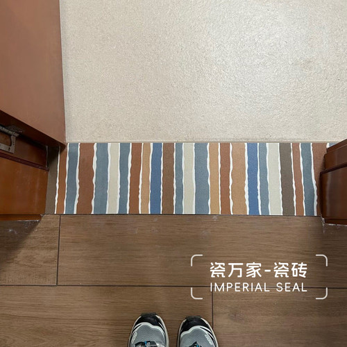 美式田园仿古砖门槛石厨房卫生间