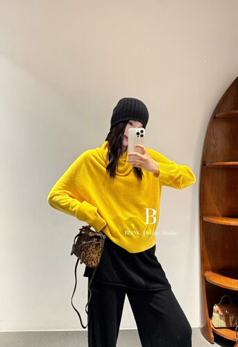非实价2026秋季新款时尚气质高品质宽松百搭休闲显瘦羊绒毛衣女