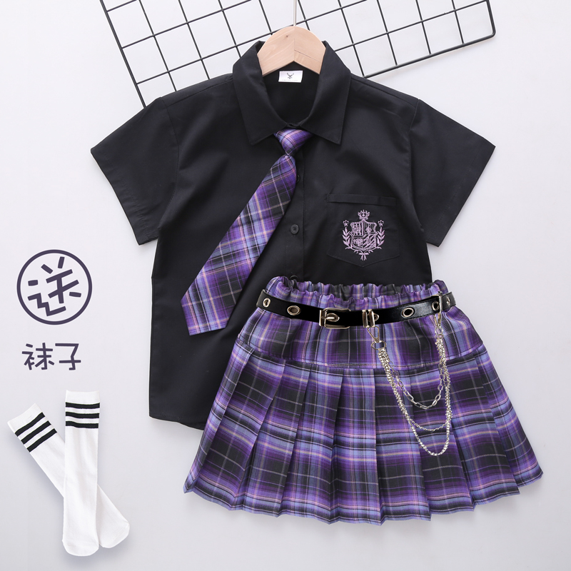 电竞少女jk制服夏装学院风