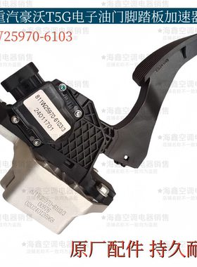 适配豪沃T5G驾驶室电子油门脚踏板油门加速器总成811W25970-6103