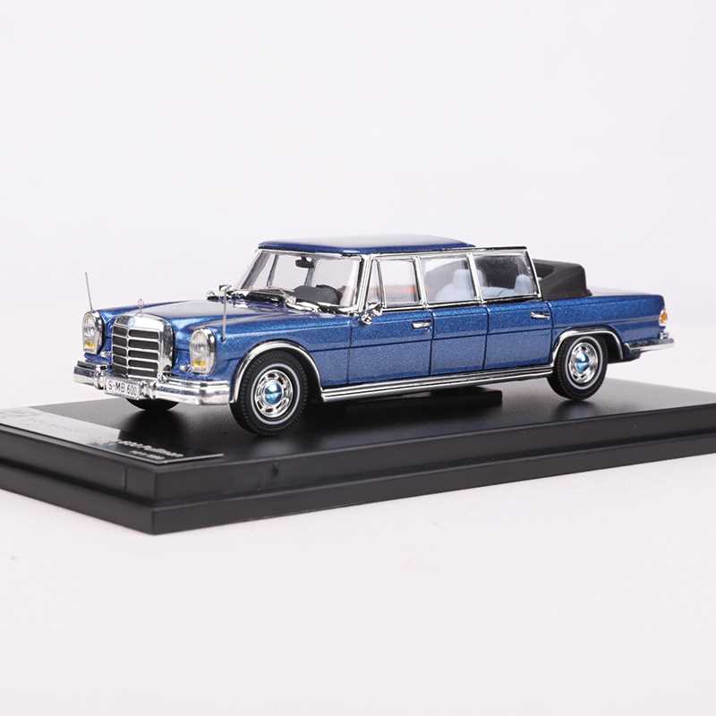 正品DCM 1:64 奔驰普尔曼pullman加长版W100仿真合金汽车模型玩具