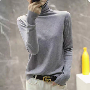大码 毛衣圆领套头短款 针织衫 宽松百搭打底针织 第二件0元