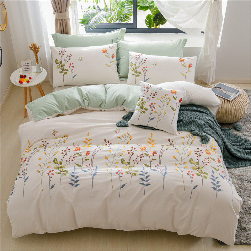 外贸 被套单件绣花纯棉简约加厚斜纹全棉刺绣被罩200*230双人,床上用品,被套,淘宝优惠券,粉丝福利购,淘宝优惠卷