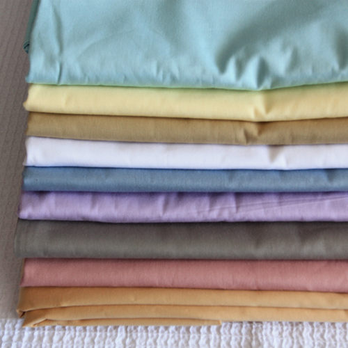 全棉枕套纯棉纯色枕头套