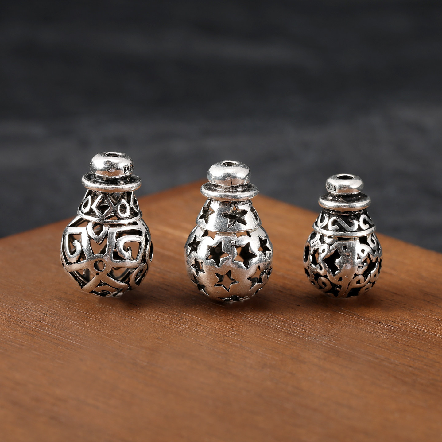 s925纯银佛头三通隔珠散珠diy饰品配件手工红绳镂空银饰配件,饰品/流行首饰/时尚饰品新,银饰配件,淘宝优惠券,粉丝福利购,淘宝优惠卷